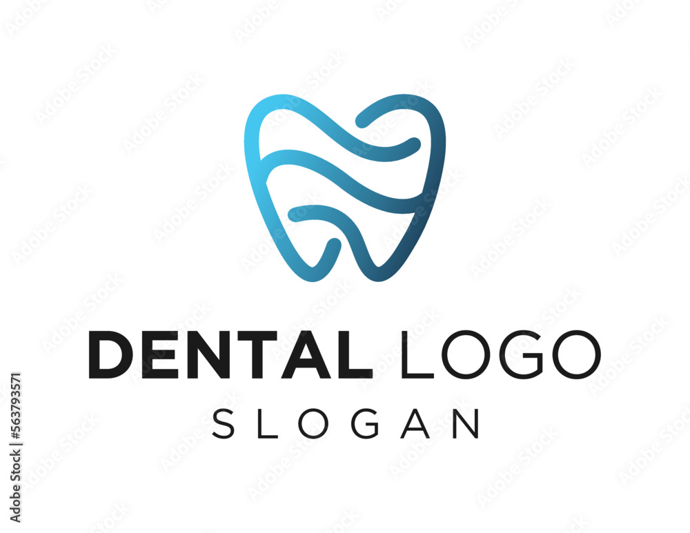 Logo design about Dental on a white background. created using the CorelDraw application. Logo design about Dental on a white background. created using the CorelDraw application.