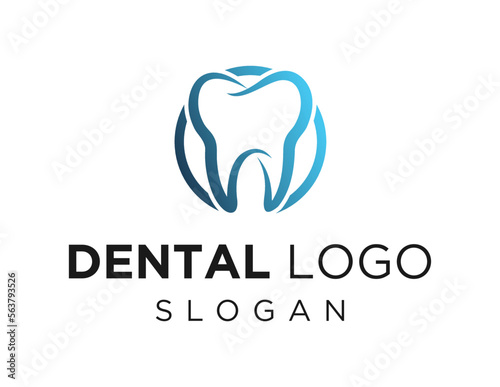 Logo design about Dental on a white background. created using the CorelDraw application.