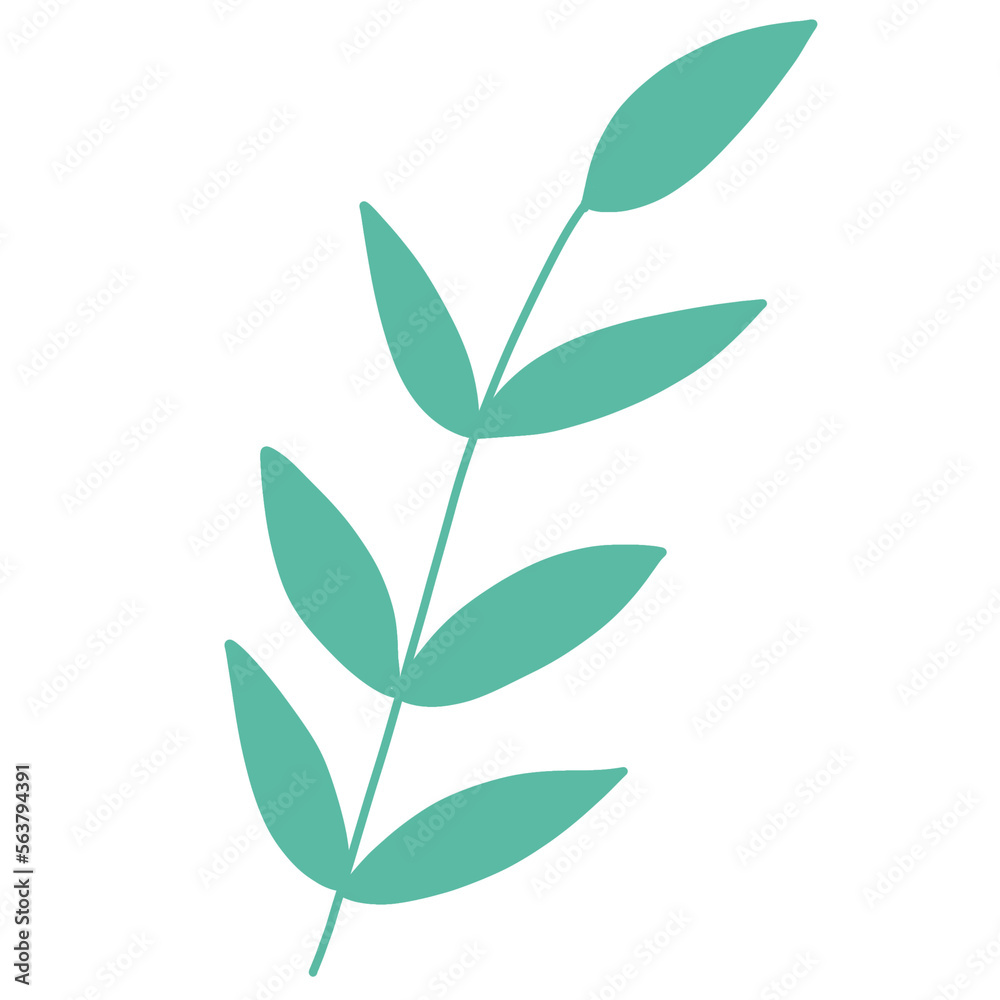 Green Leaves Illustration