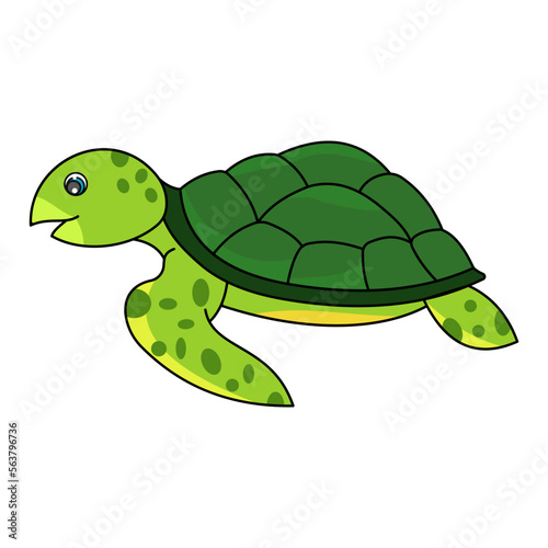 Sea Turtle Cartoon