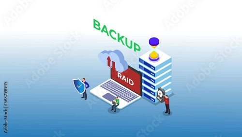 Redundant Array of Independent Disks Storage