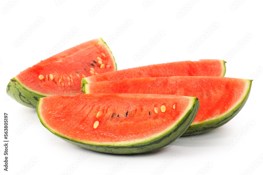 watermelon on a white background watermelon on a white background
