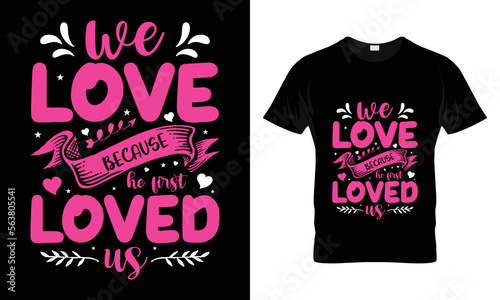 Valentine T-shirt Design