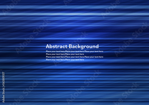 青のスピードライン背景