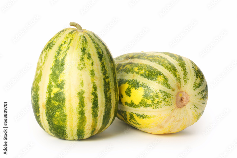 muskmelon on white background muskmelon on white background