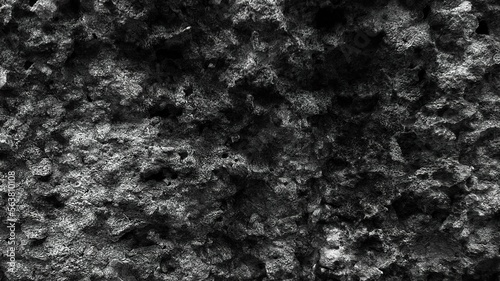 Stone Wallpaper background in dark black color 