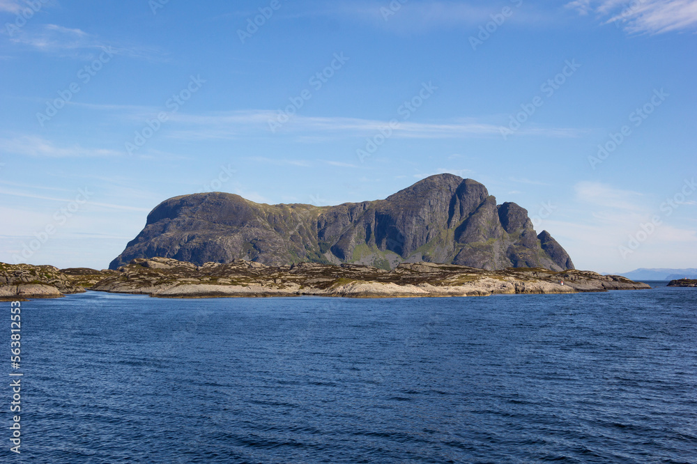 Norwegian coastal landscape