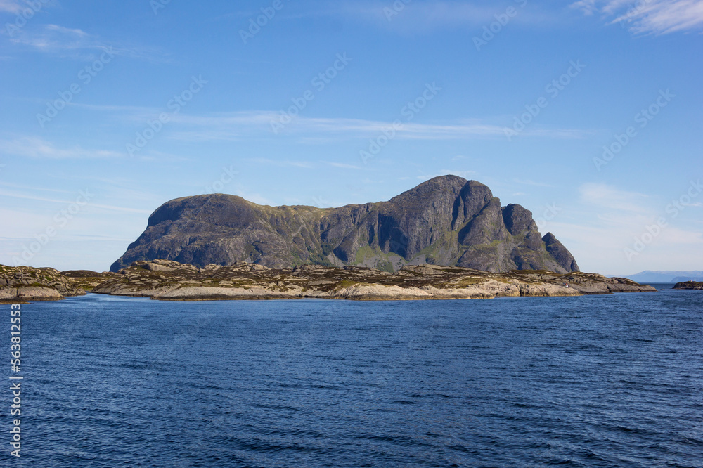 Norwegian coastal landscape