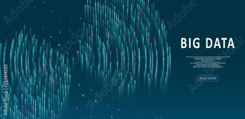 Abstract big data visualization
