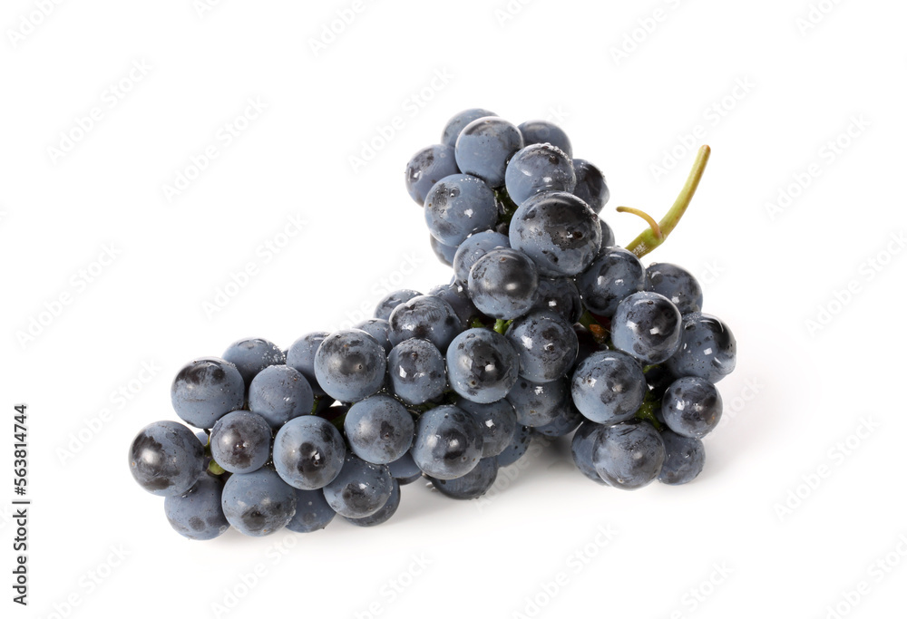 Grapes on white background Grapes on white background