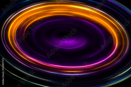 Obraz na płótnie Purple and orange Abstract background w salonie