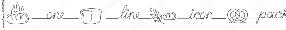 Continuous Line Drawing Vector Illustration With Fully Editable Stroke Continuous Line Drawing Vector Illustration With Fully Editable Stroke