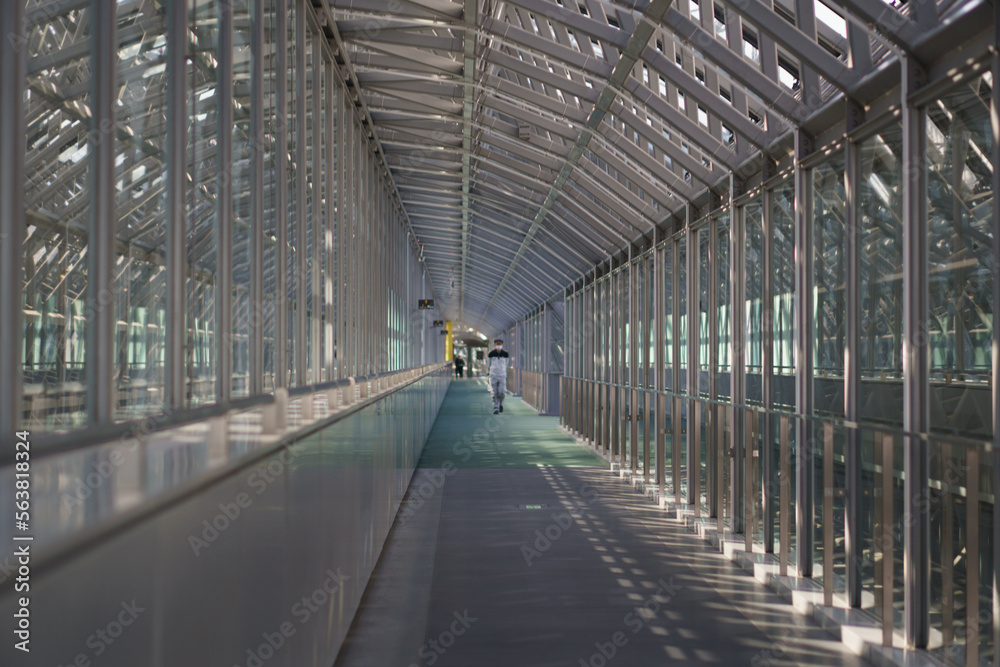 Fototapeta premium 空中回廊