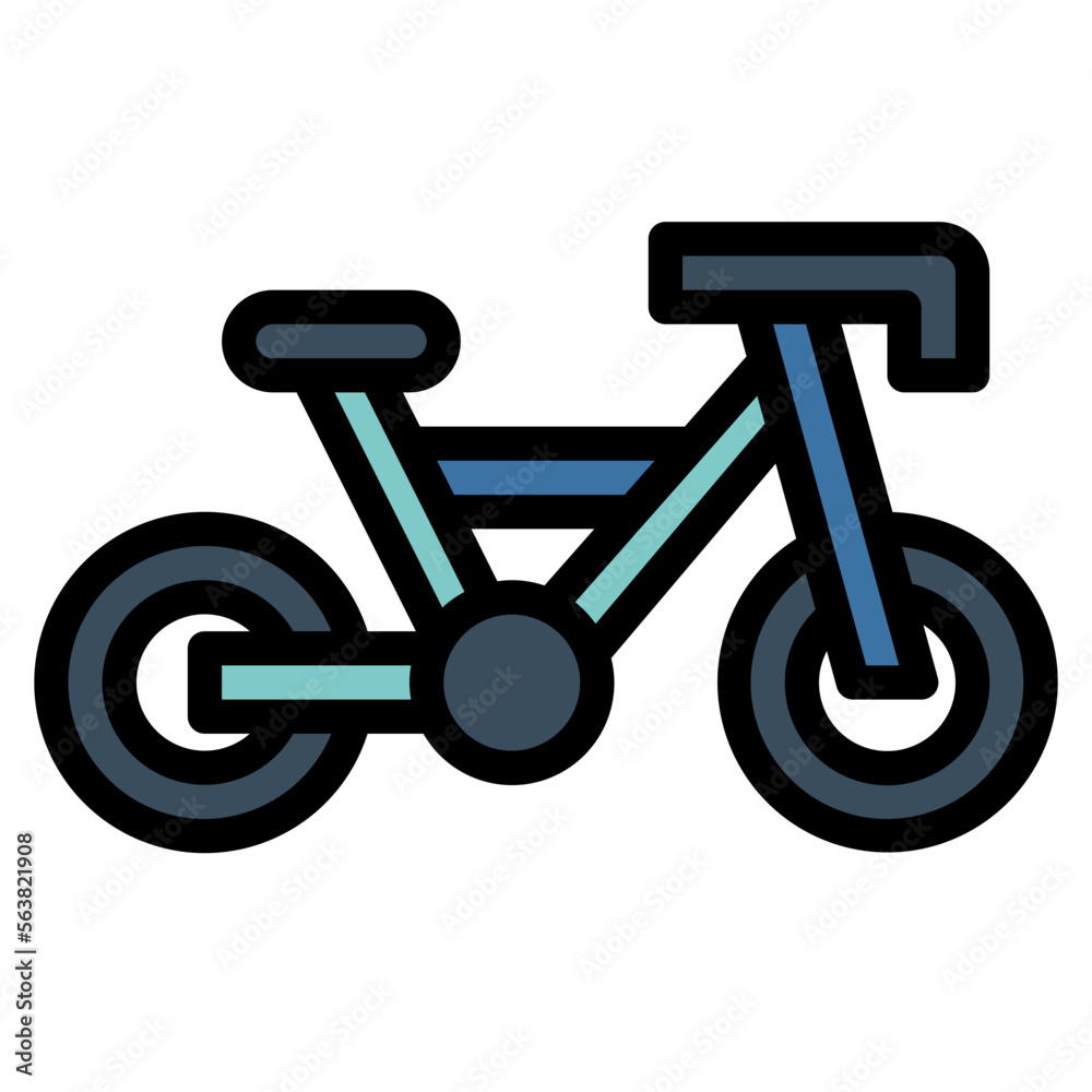 bike filled outline icon style bike filled outline icon style