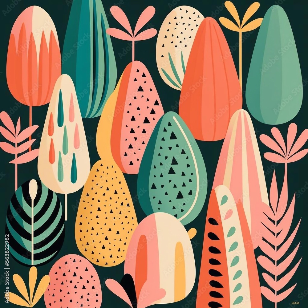 Osterstrauß, made by Ai, Ai-Art