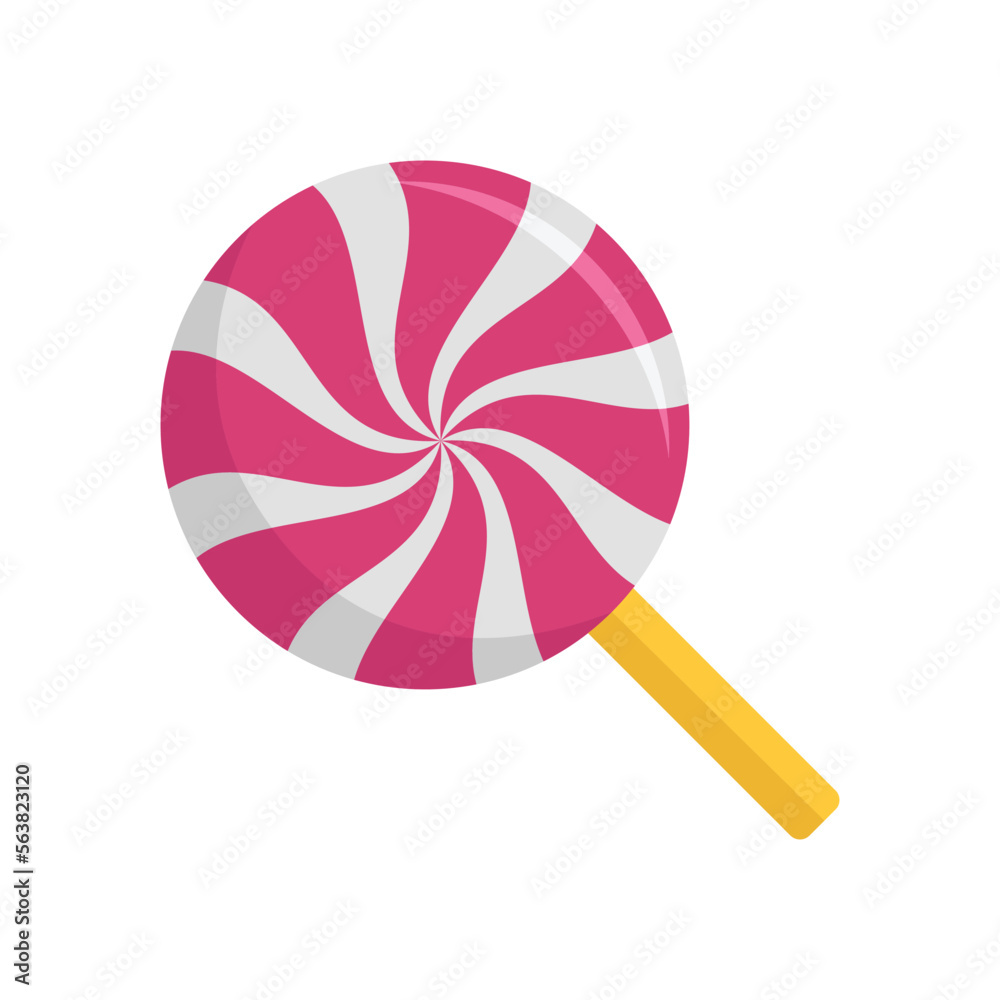 candy icon vector design template in white background candy icon vector design template in white background