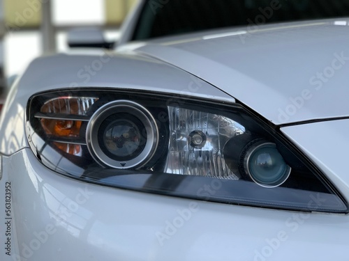 headlight of a car © Masaki