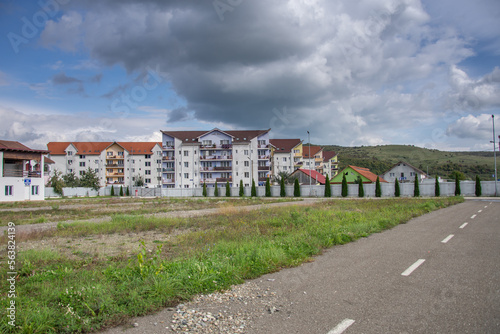 New blocks of flats in Viisoara, Bistrita in Romania, 2022