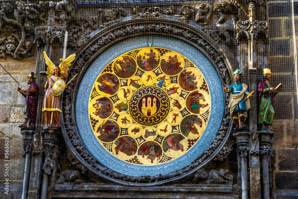 Obraz premium Astronomical clock Prague, Czech Republic