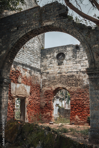 Inside the Old Kachcheri / Dutch Secretariat in Jaffna, Sri Lanka