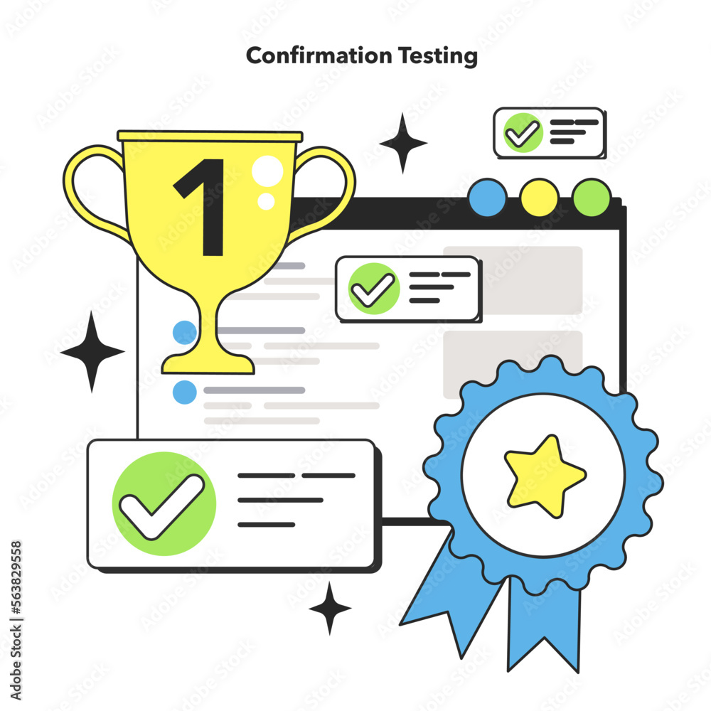 Confirmation testing technique. Software testing methodology. IT