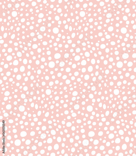 Abstract Scattered Random Spots Seamless Vector Pattern Trendy Fashion Colors Messy Dots Design Perfect for Allover Fabric Print or Wrapping Paper
