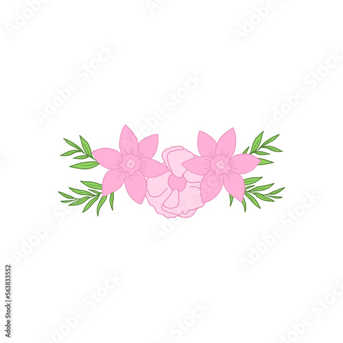 Pink Blooming Flower Decoration