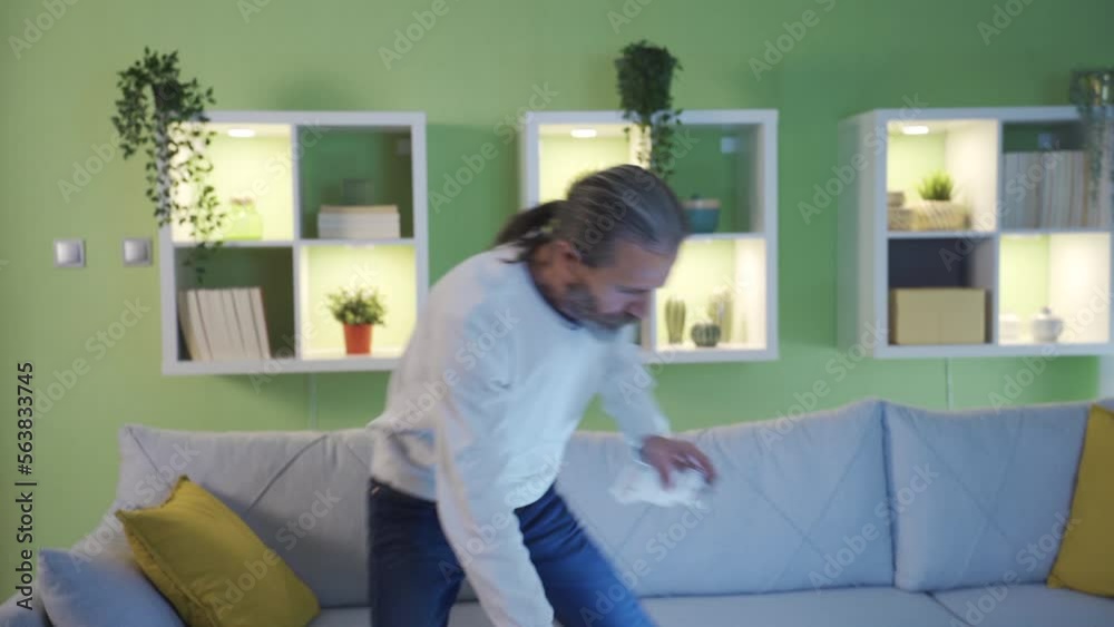 Middle-income mature man saving in exchange for high-priced utility bills.
The middle-aged man looking at the electricity bill gets angry and turns off the lights to save money on the high prices.
Middle-income mature man saving in exchange for high-priced utility bills.
The middle-aged man looking at the electricity bill gets angry and turns off the lights to save money on the high prices.