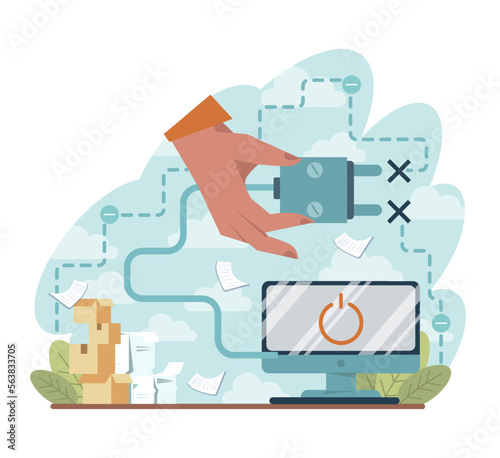 Going offline. Troubles with internet connection and disconnected device