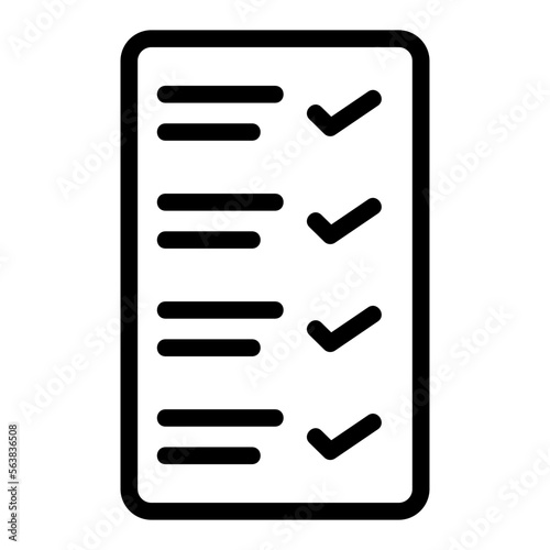 list line icon