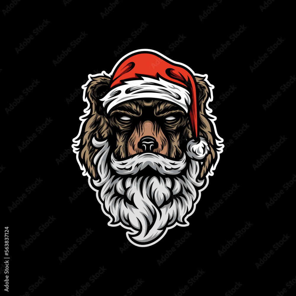 Christmas Bear Logo