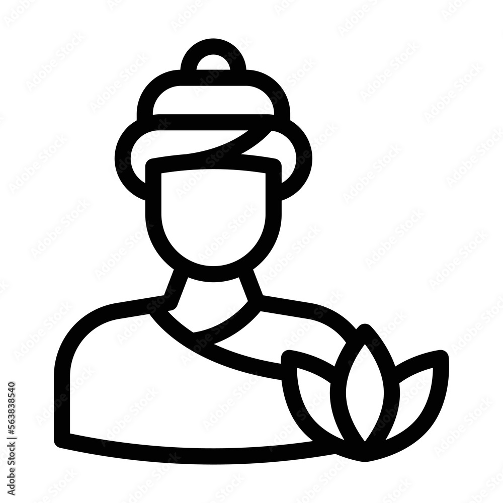 spa line icon illustration vector graphic spa line icon illustration vector graphic