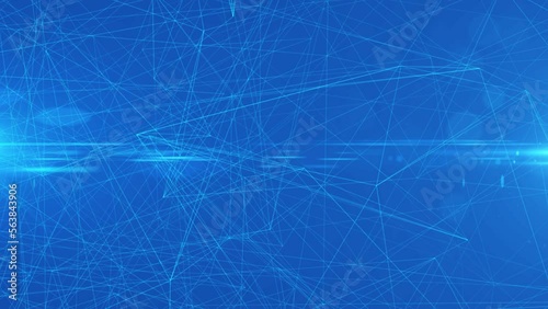 Digital connecting line abstract background video