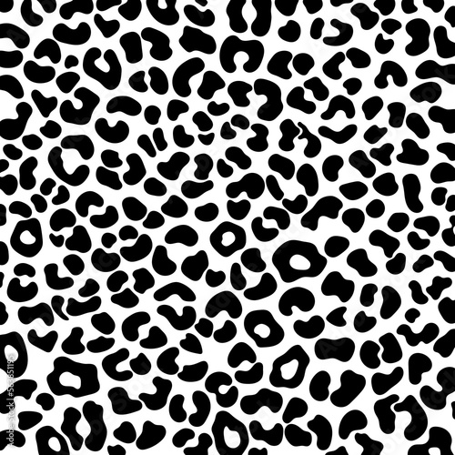 Vector black leopard, cheetah and jaguar print pattern animal seamless. Leopard, cheetah and jaguar skin abstract for printing or home decorate and more.