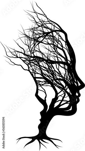 Optical Illusion Mother Wom...