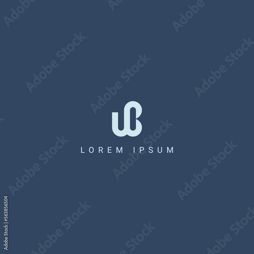 Modern creative unique letter WC CW logo initial based Monogram icon vector.