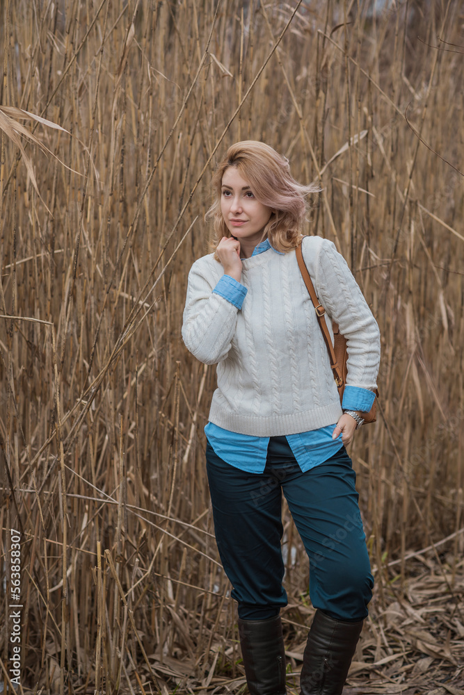 Classical luxury university fashion, elegant woman. Concept of vintage women clothes Classical luxury university fashion, elegant woman. Concept of vintage women clothes