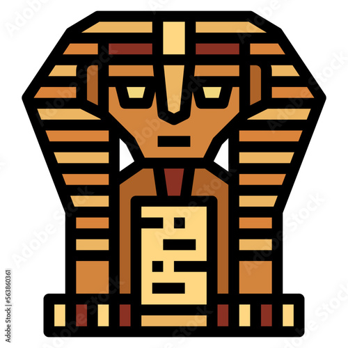 sphinx filled outline icon style
