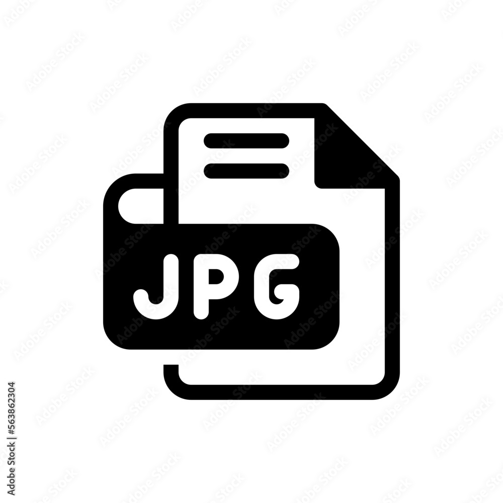 jpg glyph icon