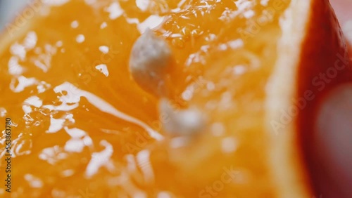 オレンジの果汁 photo