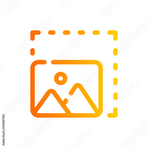 picture gradient icon
