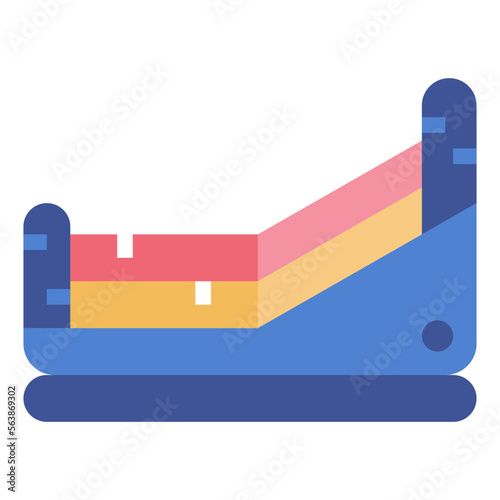 climb flat icon style