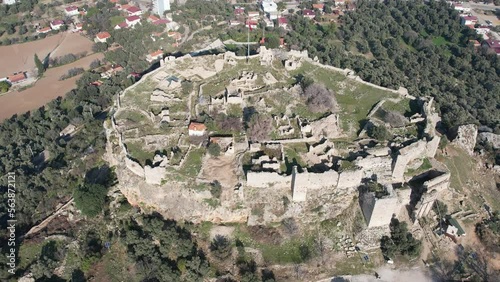 Becin Historical Place in Mugla Milas. Turkish- Islamic Period photo