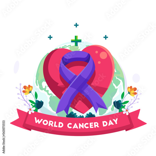 World Cancer Day Illustration