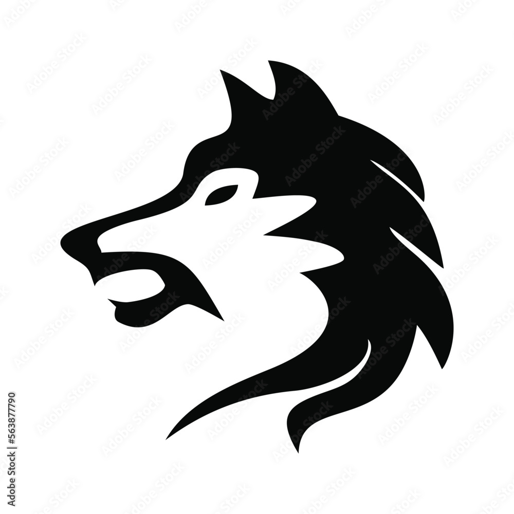 wolf logo style . can be used logo and brand wolf logo style . can be used logo and brand