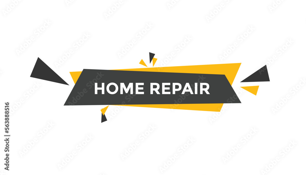 Home repair button web banner templates. Vector Illustration
Home repair button web banner templates. Vector Illustration