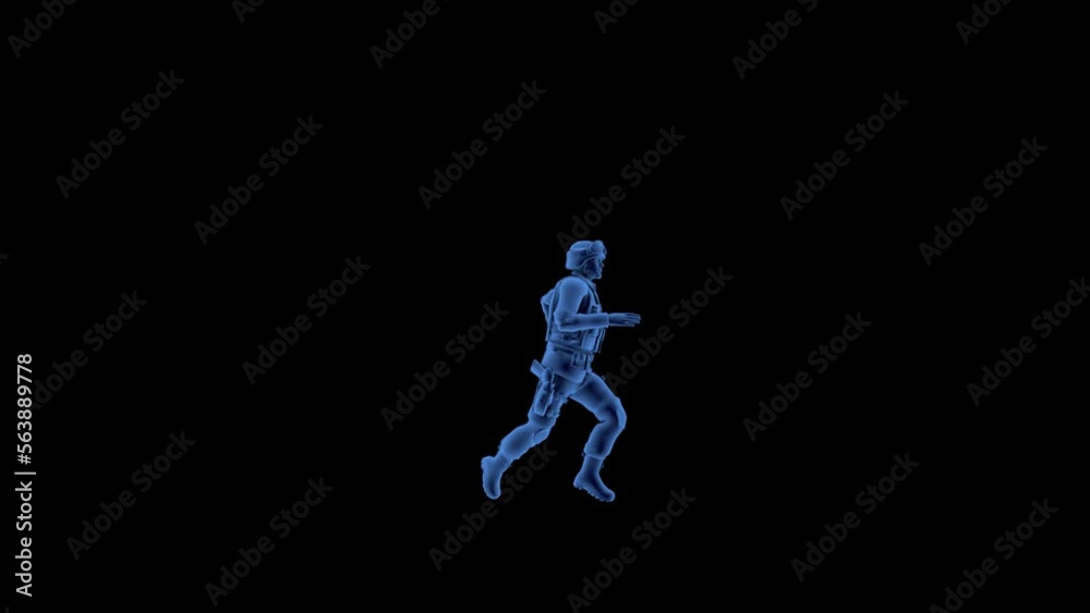 SWAT Police 3D Animation Transparent Alpha Video SWAT Police 3D Animation Transparent Alpha Video