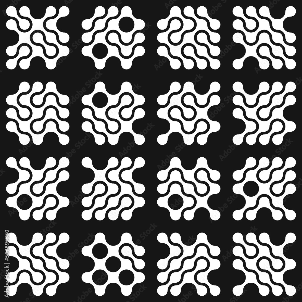 Fototapeta premium Asemic Glyph writing hieroglyph imitation abstract illustration