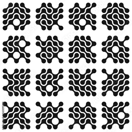 Asemic Glyph writing hieroglyph imitation abstract illustration