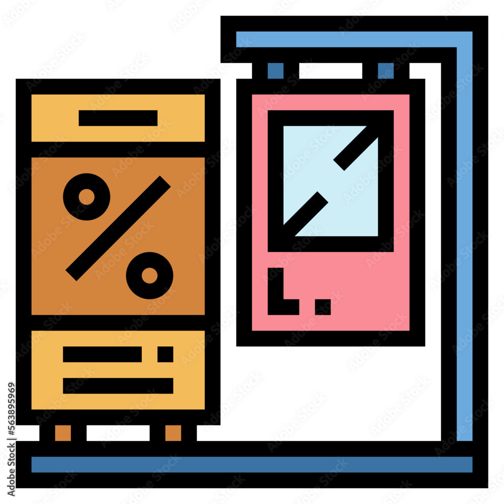 signboard filled outline icon style signboard filled outline icon style